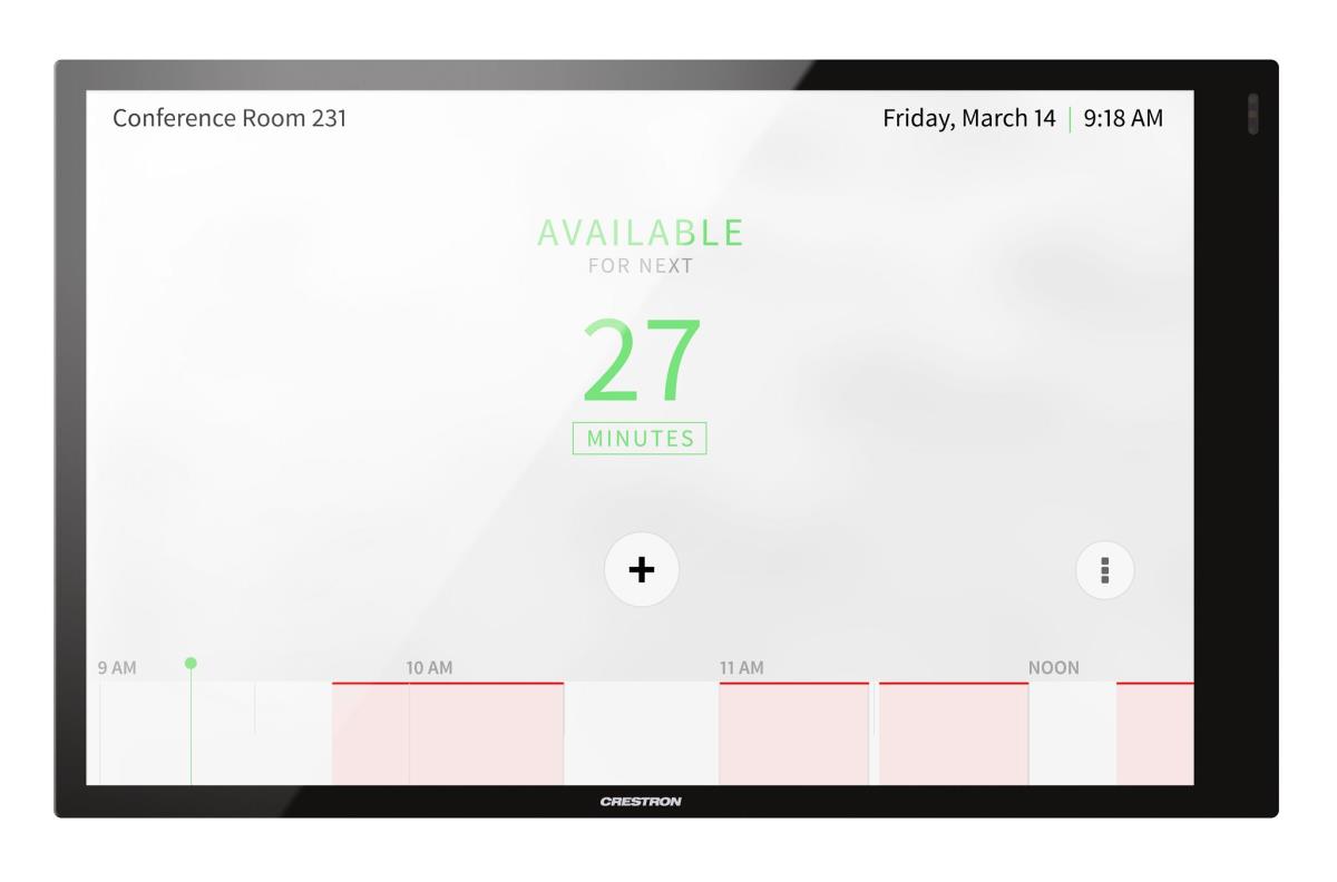 Tss-1070-b-s Room Scheduling Touch Screen 10in Black Smooth