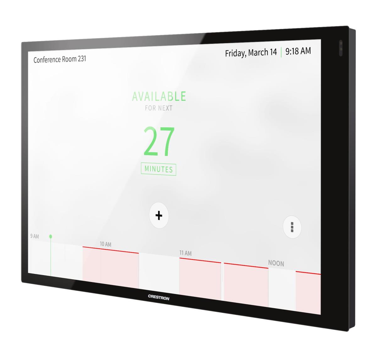 Tss-1070-b-s Room Scheduling Touch Screen 10in Black Smooth
