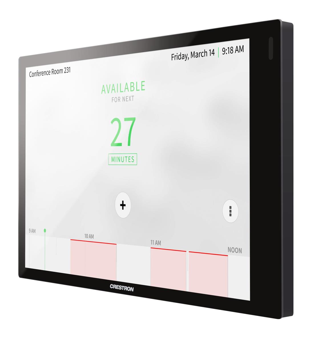 Tss-770-b-s-lb Kit Room Scheduling Touch Screen 7in Black Smooth One Tsw-770-lb-b-s Light Bar Black For Microsoft Teams