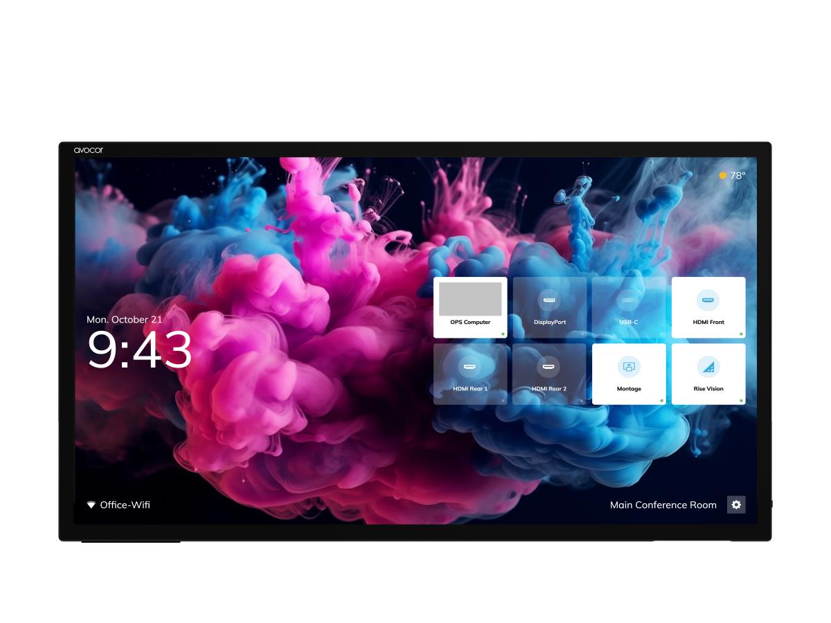 Avh-7520 75in 4k Glass LED Interactive Display
