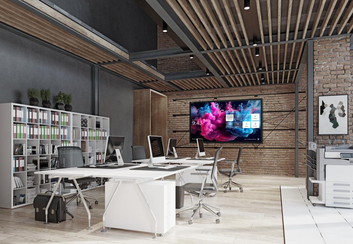 Avh-7520 75in 4k Glass LED Interactive Display