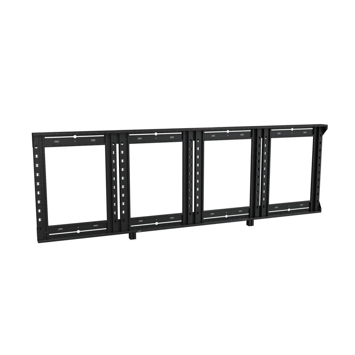 Single Display Mount - C3 Series Credenza - Steel - Black (c3-ff32-4)
