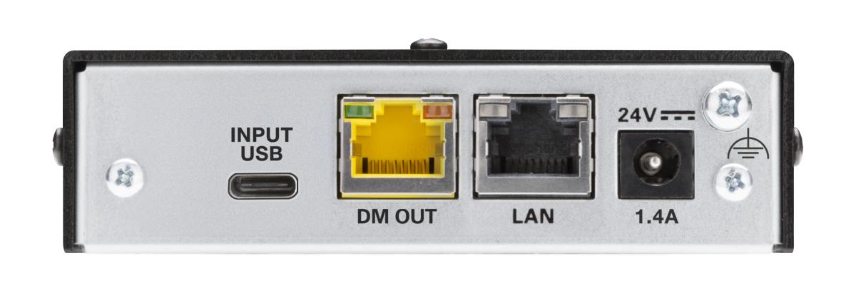 DM Essentials 4K Transmitter - USB-C DisplayPort USB 2.0 - Ethernet Signal Extension over CATX Cable