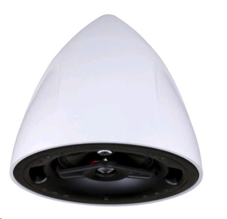 Saros 6.5in - 2-Way Pendant Speaker - White Textured - Single