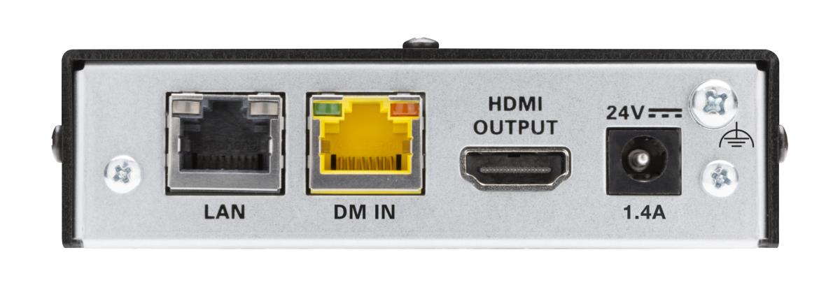 DM Essentials 4K Receiver - HDMI/ USB 2.0 and Ethernet Signal Extension over CATX Cable