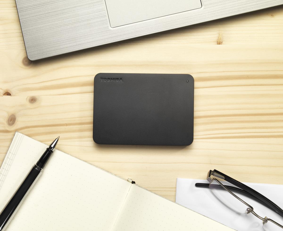 External Hard Drive Canvio Basics 1TB 2.5in USB3.0 Black With 2 Years Warranty