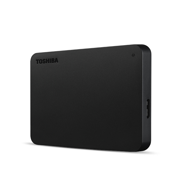 External Hard Drive Canvio Basics 2.5in 2TB USB-c 3.2 Gen 1 Black