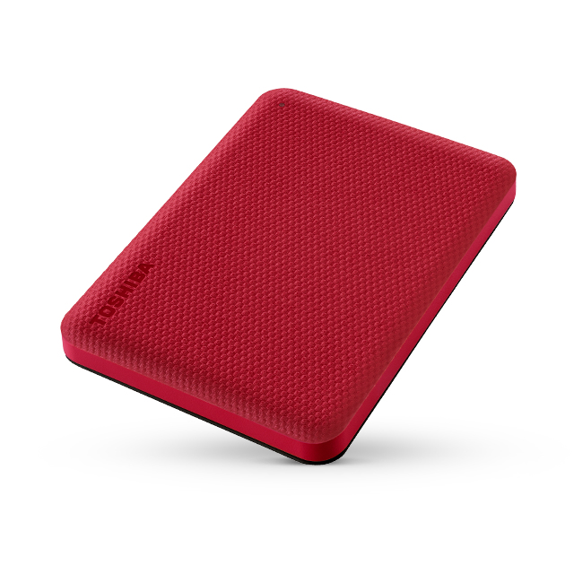 External Hard Drive Canvio Advanced 2.5in 4TB USB 3.2 Gen 1 Red