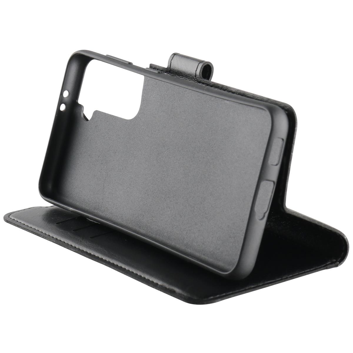 SAMSUNG GALAXY S21 Gel Wallet Case Black