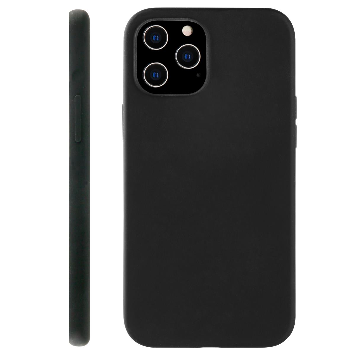 iPhone 12 Pro Max Liquid Silicone Case Black