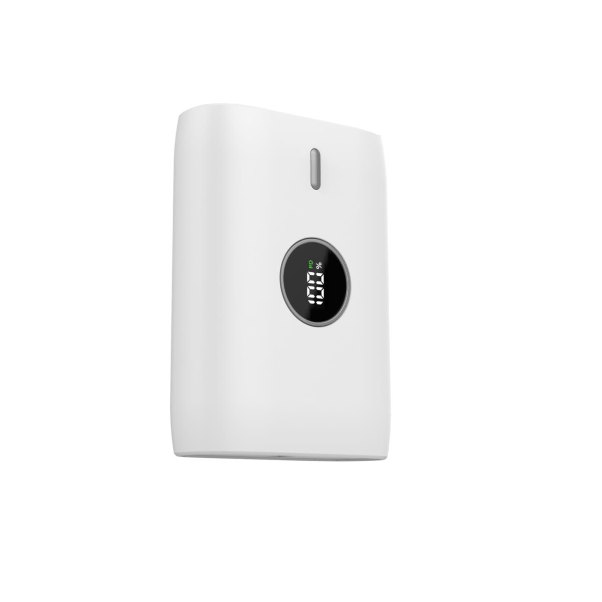 Powerbank 10.000mah Pd 20w With Display White
