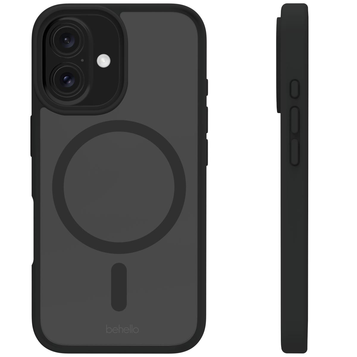 Ipone 16 Transparant Case Ring Black