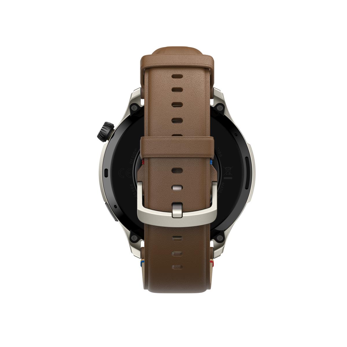 Smartwatch Gtr 4 Vintage Brown Leather