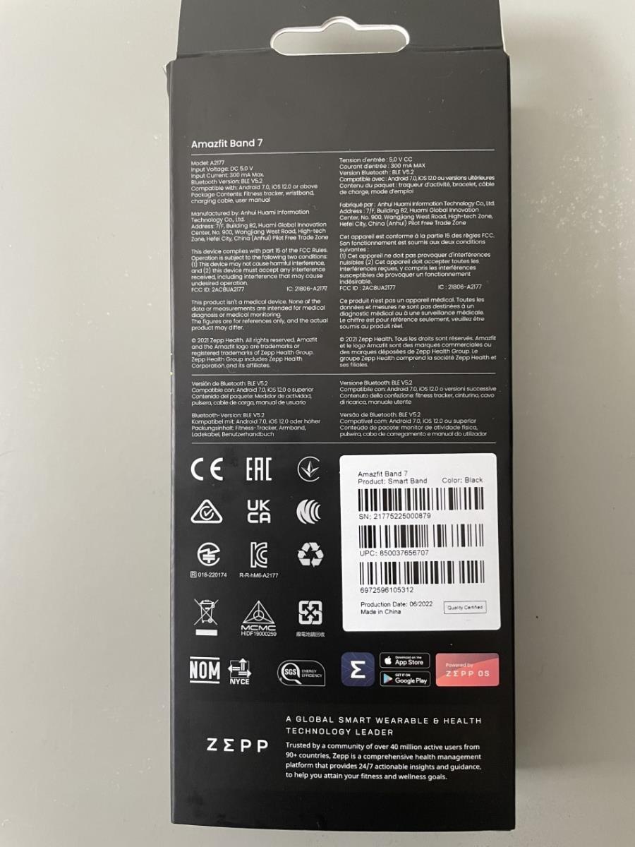 Smartwatch Band 7 Beige