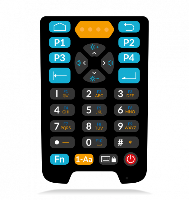 Mobile Computer Barcode Scanner - N7 Cachalot Pro Il - 4in - 4GB Ram - 64GB Flash - 29 Keys - 2d Cmos Duo - Android 13