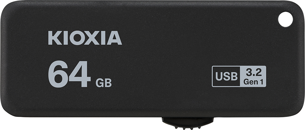 Transmemory U365 - USB Stick 64GB - USB 3.2 Gen 1 - Black