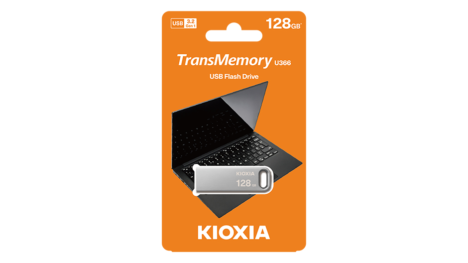 Transmemory U366 - USB Stick 128GB - USB3.2 Gen 1 - Grey