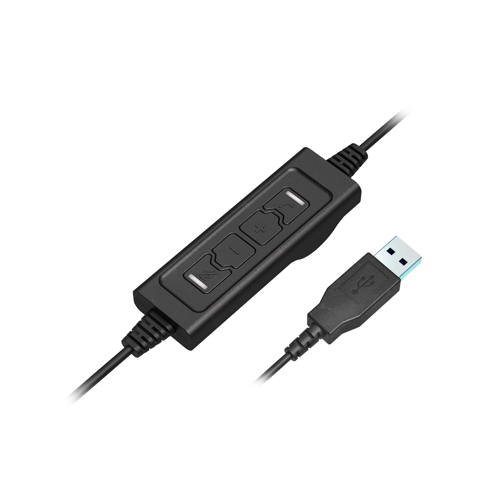 Headset PRIME MS HD NC - mono - USB - Black