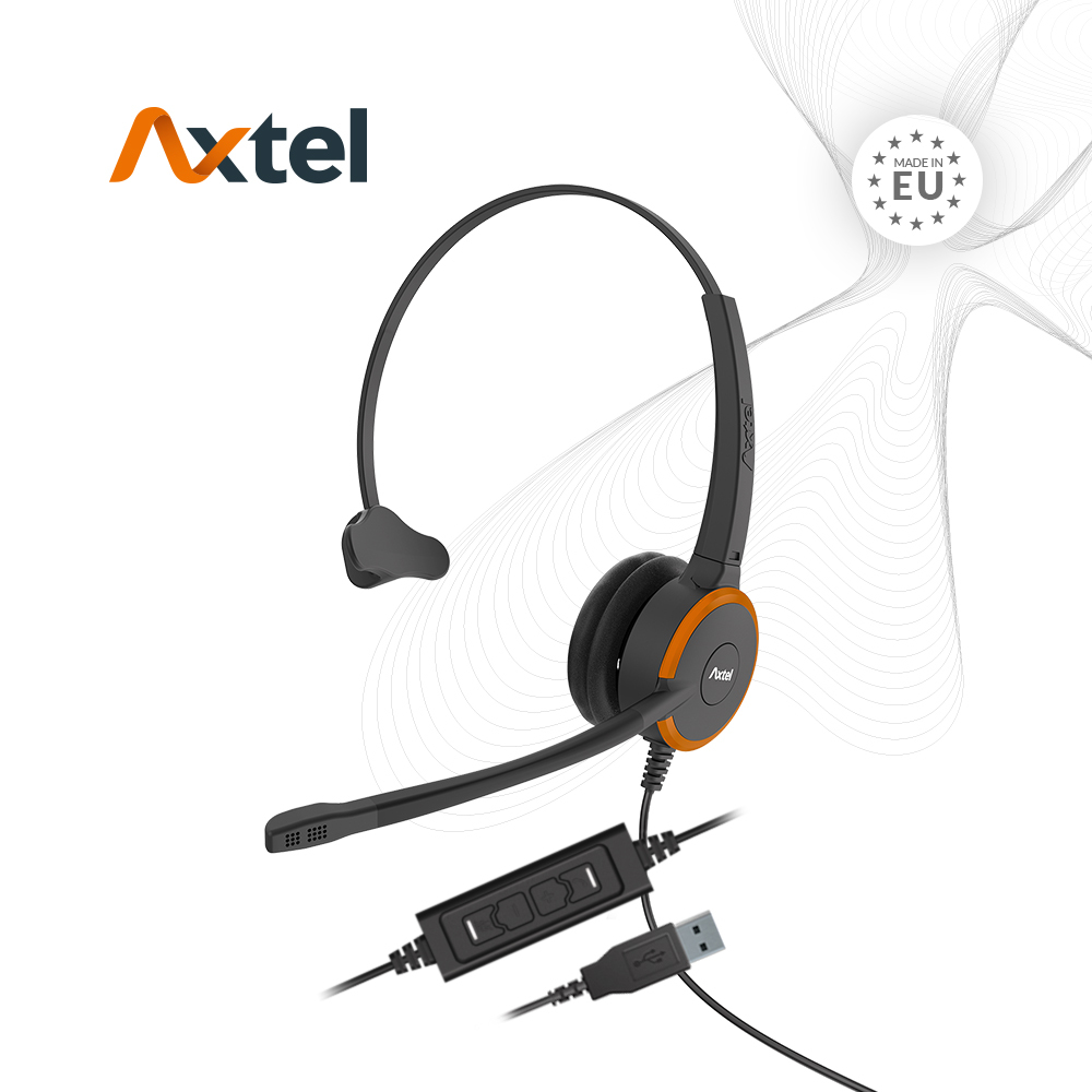 Headset PRIME MS HD NC - mono - USB - Black