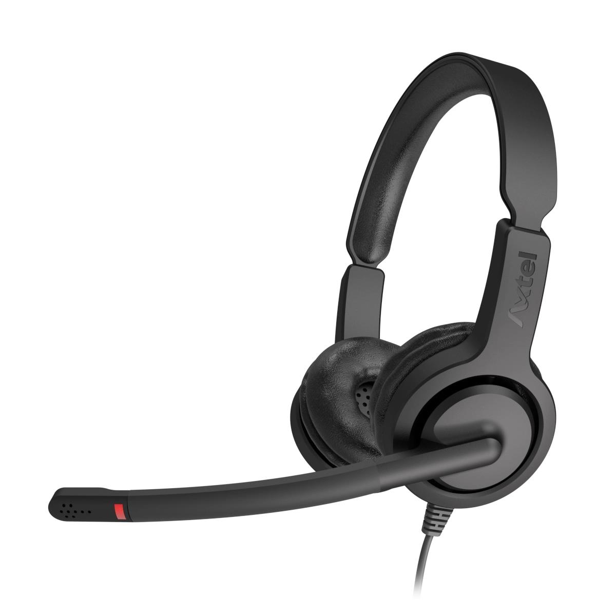 Headset Voice Uc28 Nc - Stereo - USB - Black with Redcorp logo