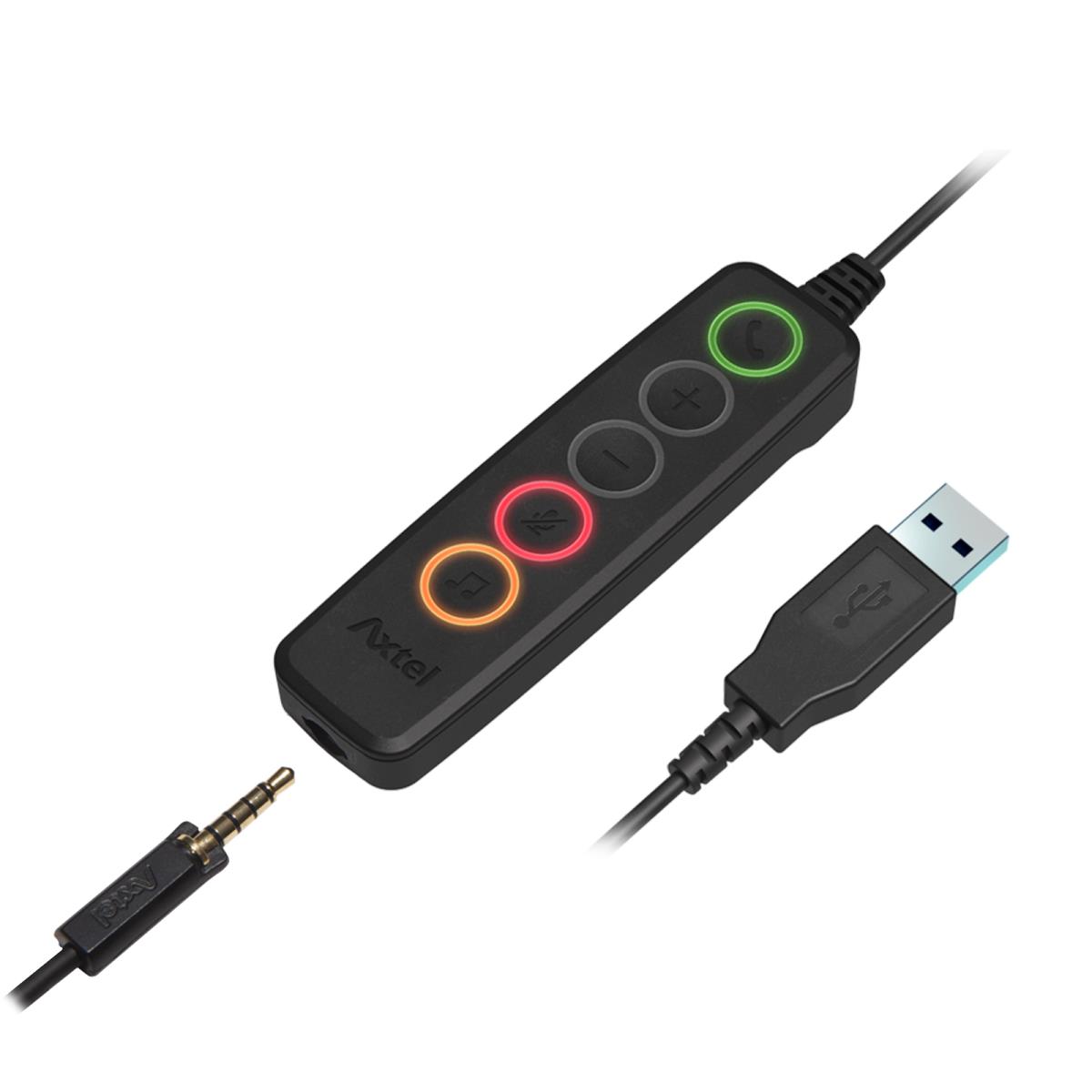 Headset Voice Uc45 Nc - Stereo - USB / 3.5mm - Black