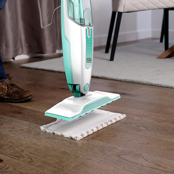 Steam Mop With Dirt Grip Washable Pads/1050w/heat Up Time 30sec/run Time 15min/capacity: 375ml