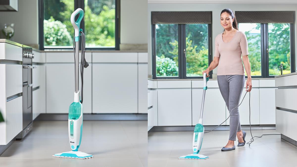 Steam Mop With Dirt Grip Washable Pads/1050w/heat Up Time 30sec/run Time 15min/capacity: 375ml