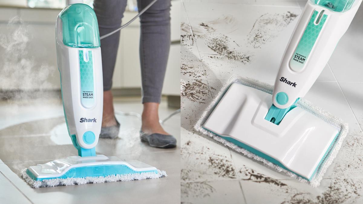 Steam Mop With Dirt Grip Washable Pads/1050w/heat Up Time 30sec/run Time 15min/capacity: 375ml