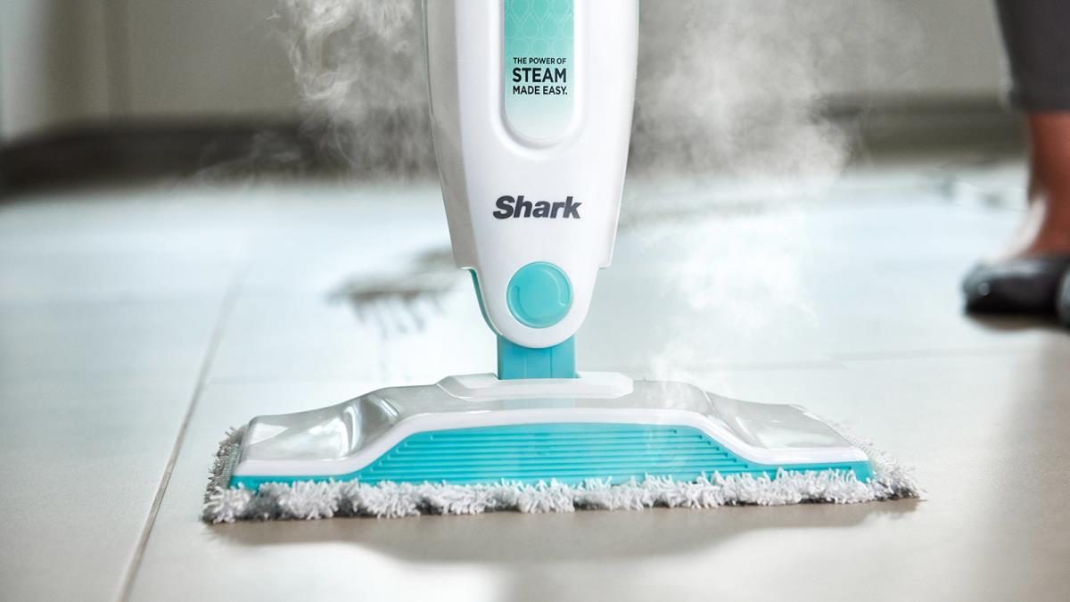 Steam Mop With Dirt Grip Washable Pads/1050w/heat Up Time 30sec/run Time 15min/capacity: 375ml