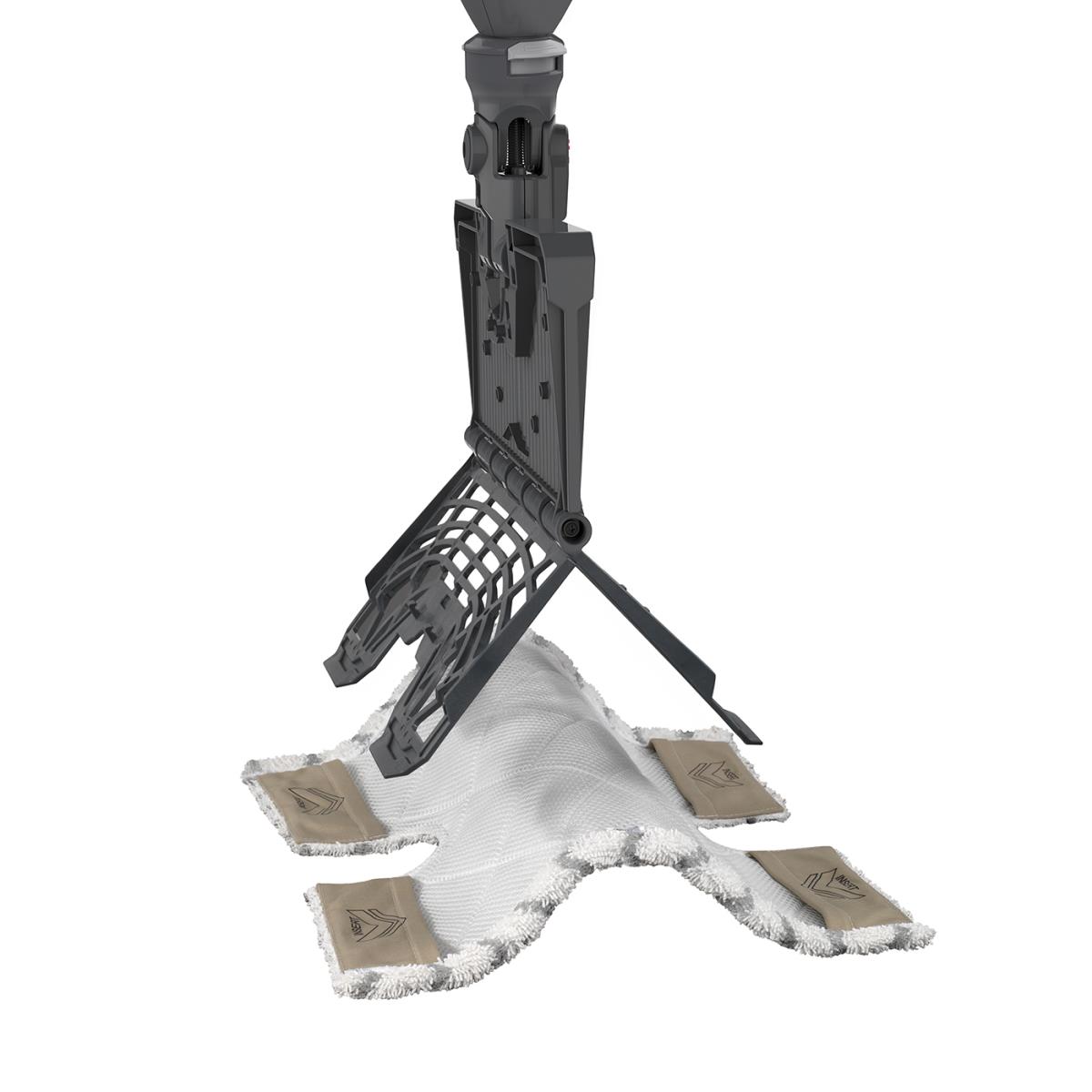 Klik Nflip Steam Mop With  Dirt Grip Washable Pads