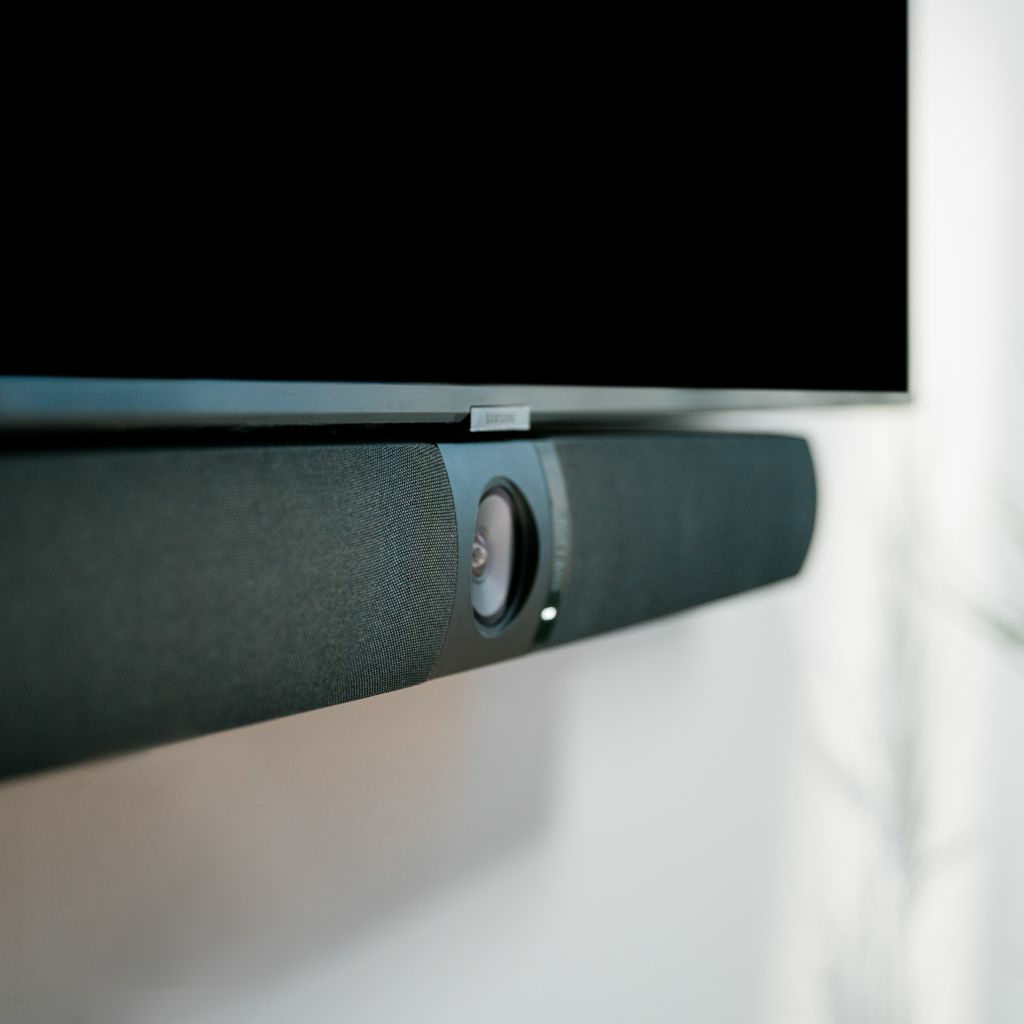 Owl Bar Charcoal With Active Speaker Focus