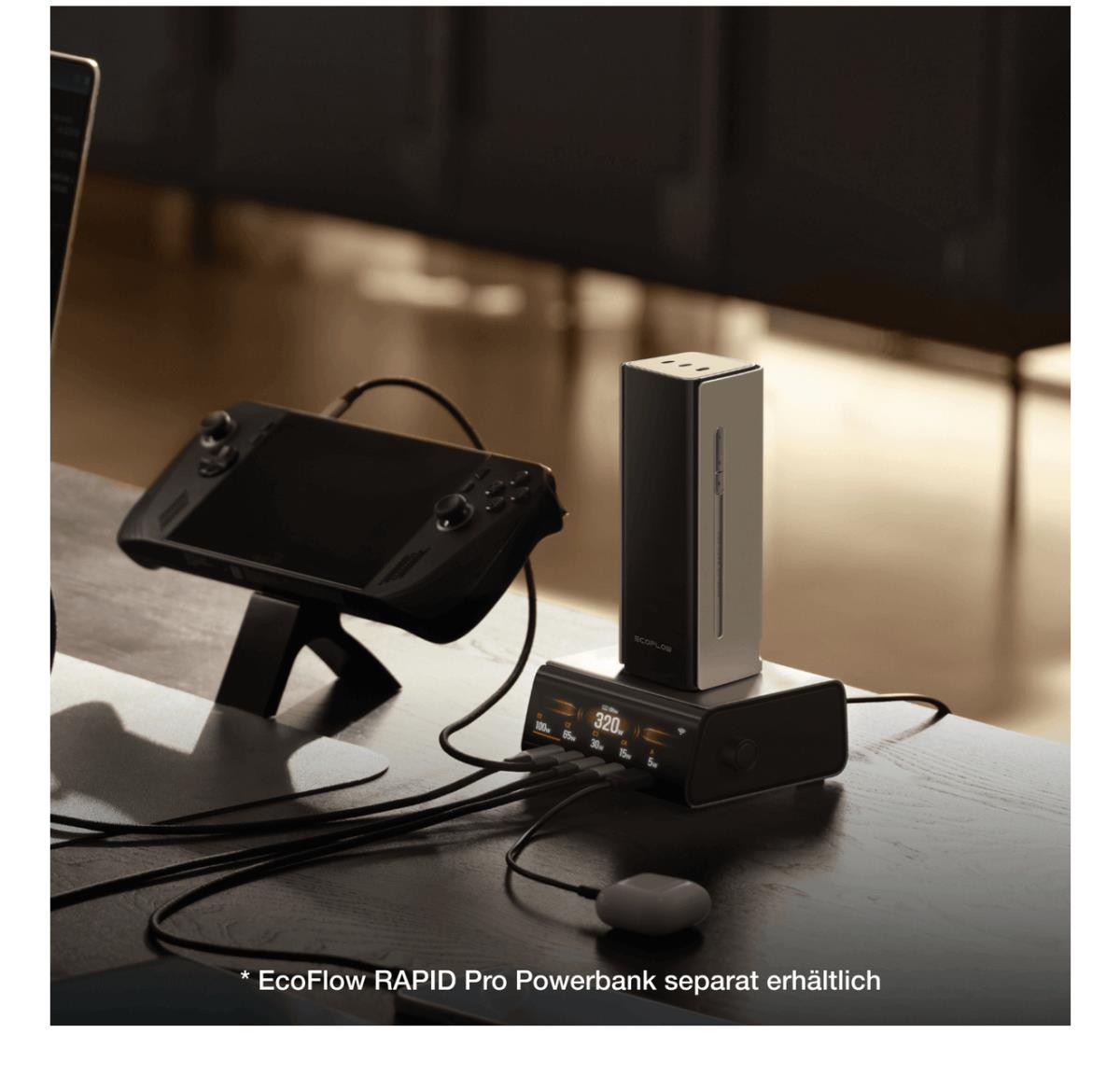 RAPID Pro Desktop Charger (320W 5 Ports GaN)