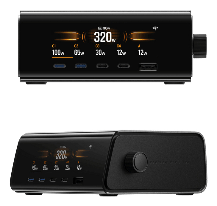 RAPID Pro Desktop Charger (320W 5 Ports GaN)