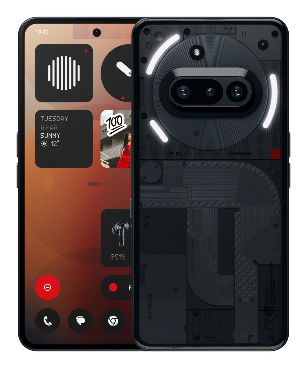 Nothing Phone (3a) - 8gb/ 128GB - Dual Sim - 5g/4g - 6.7in - Android 15 - Black