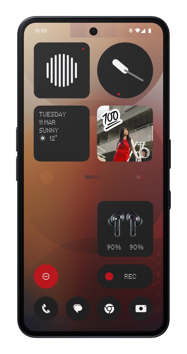 Nothing Phone (3a) - 8gb/ 128GB - Dual Sim - 5g/4g - 6.7in - Android 15 - Black