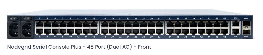 NSC Plus - 48-port  - Dual DC - 4-Core Intel CPU - 4GB DDR4 - 16GB SSD - 2x SFP 2x GbE 2x USB 3.0 - 4G LTE
