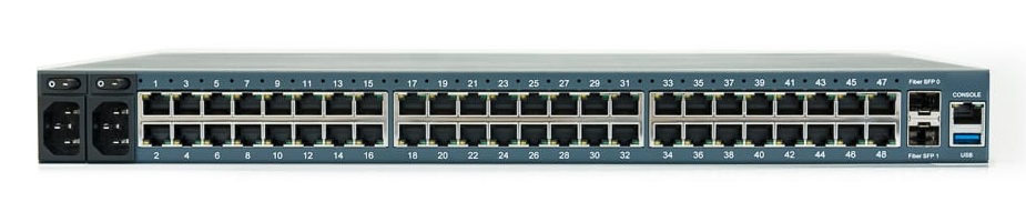 Serial Console - Nsc 48-port Unit - Dual Dc Auto Switchable Pinouts - 2-cores 4GB Ram 32GB SSD - Fiber Sfp