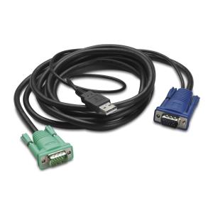 Integrated Rack LCD/KVM USB Cable - 10ft/3m                                                         
