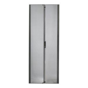 Netshelter Sx 45u 600mm Wide Perforated Split Door Black                                            