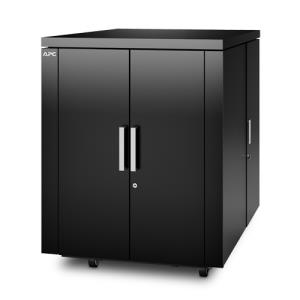 NetShelter CX 18U 750mm Wide x 1130mm Deep Enclosure Black Finish Intl                              