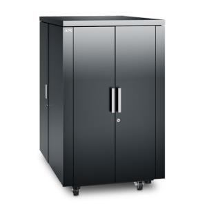 NetShelter CX 24U 750mm Wide x 1130mm Deep Enclosure Dark Grey Finish Intl                          