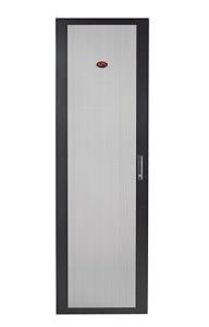 NetShelter SV 42U 600mm Wide Perforated Flat Door Black                                             
