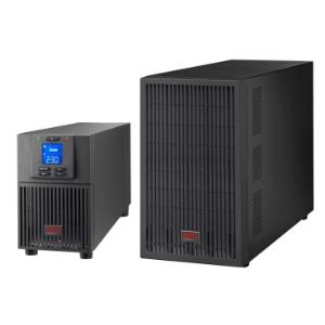 Easy UPS On-Line, 3kVA/2700W, Tower, 230V, 6x IEC C13 + 1x IEC C19 outlets, Intelligent Card Slot, LCD, Extended runtime