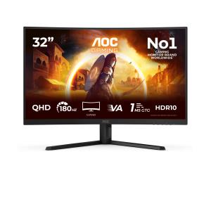 Curved Monitor - CQ32G4VE - 32in - 2560x1440 (QHD) - 0.5ms 180Hz