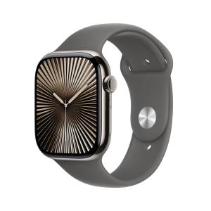 Watch Series 10 Gps + Cellular 46mm Natural Titanium Case With Stone Grey Sport Band - S/m
