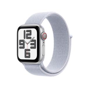 Watch Se Gps + Cellular 40mm Silver Aluminium Case With Blue Cloud Sport Loop