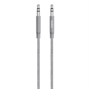 Tangle Free Aux Cable 3.5mm Grey                                                                    