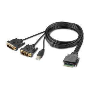 Modular DVI Dual Head Host Cable 1.8m