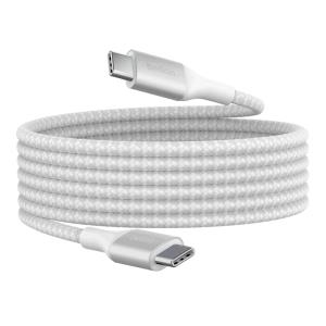 USB-c To USB-c 240w 2.0 Braided Pcr 2m White
