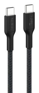 USB-c To USB-c 240w 2.0 Braided Pcr 3m Black